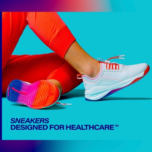 Clove Limited Edition Sunset Fade Classic Shoes Nursing Healthcare Sneaker - Picture 2 of 15